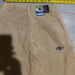 IS Interstate Tan Corduroy Shorts Tag Size 30 (28”) NWT Vintage 90’s/00’s